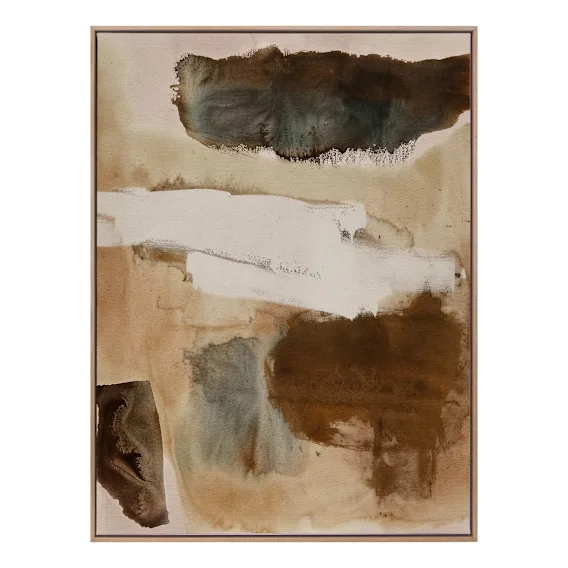 Brushed by Time Box Framed Canvas in 63 x 93cm