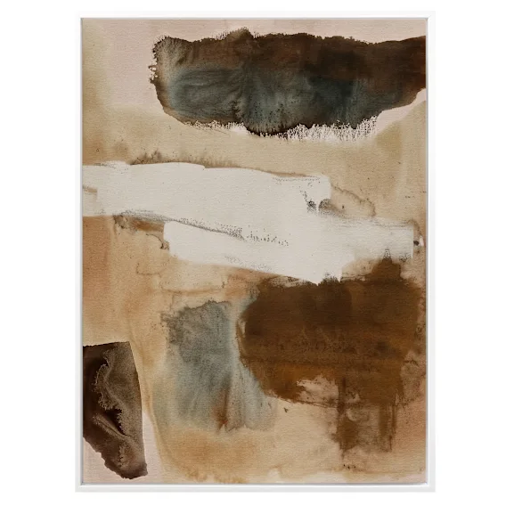 Brushed by Time Box Framed Canvas in 93 x 123cm