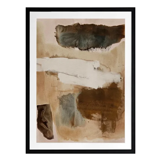 Brushed by Time Framed Print in 68 x 84cm