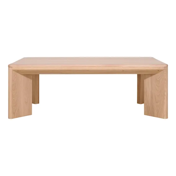 Bristol Coffee Table 120cm in European Oak Mild Wash