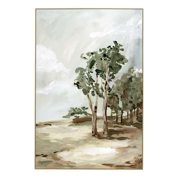 Bushland Portrait Box Framed Canvas in 92 x 137cm