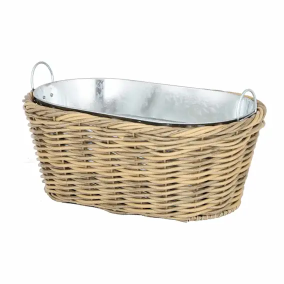 Bubbles Cooler 43x18cm in Natural