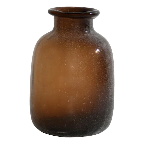 Bryon Vase Large 20x31cm in Amber