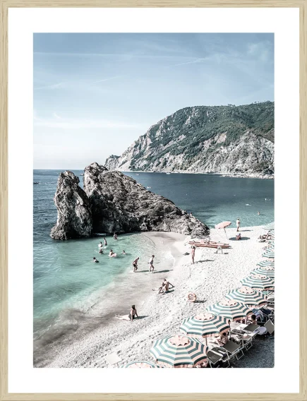 Capri Days Framed Print in 61 x 84cm