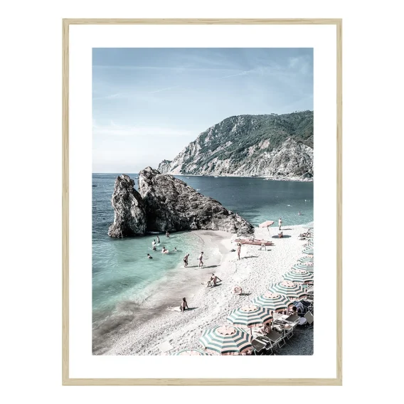 Capri Days Framed Print in 84 x 118cm
