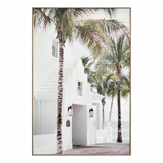 Casa De Palm A Box Framed Canvas in 80 x 120cm