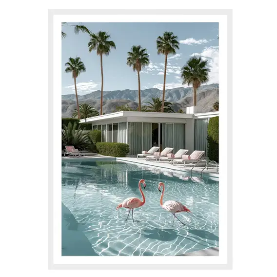 Calista Framed Print in 84 x 118cm