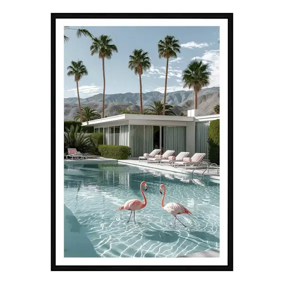 Calista Framed Print in 103 x 143cm