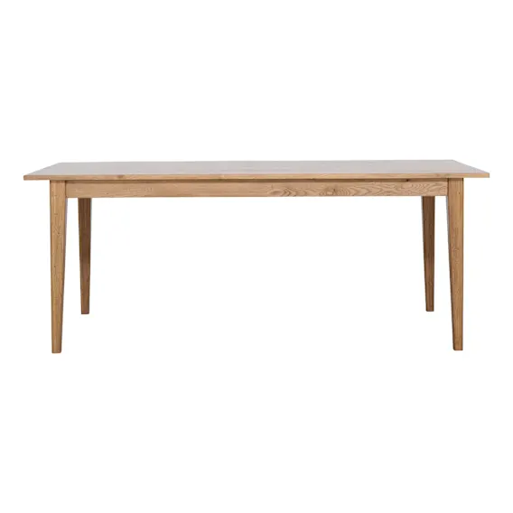 Catalina Dining Table 220cm in Rustic Oak