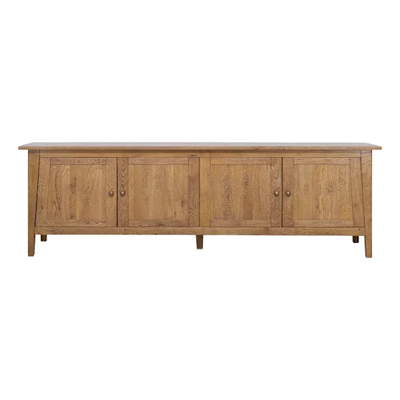 Catalina Entertainment Unit 200cm in Rustic Oak