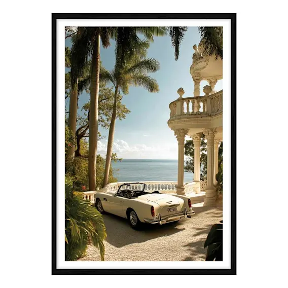 Calvi Park Framed Print in 103 x 143cm