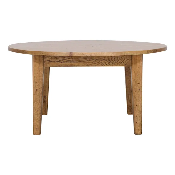 Catalina Round Coffee Table 90cm in Rustic Oak