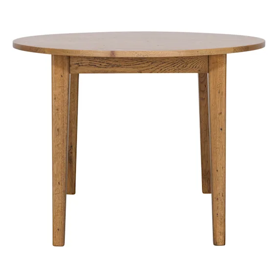 Catalina Round Side Table 60cm in Rustic Oak