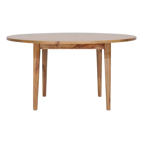 Catalina Round Dining Table 120cm in Rustic Oak