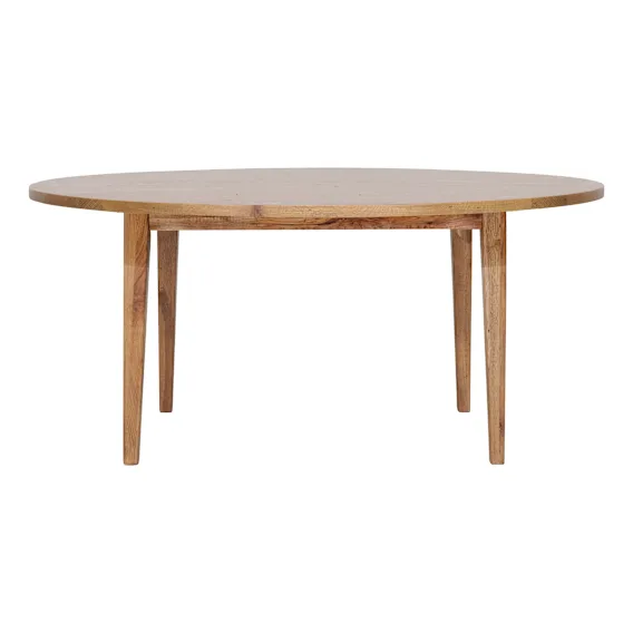 Catalina Round Dining Table 150cm in Rustic Oak
