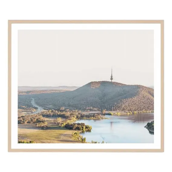 Canberra Hills Framed Print in 85 x 73cm