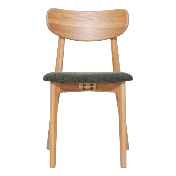Christian Dining Chair in Monza Green / Clear