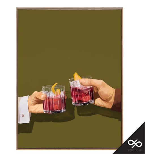 Chin Chin Box Canvas in 123 x 163cm