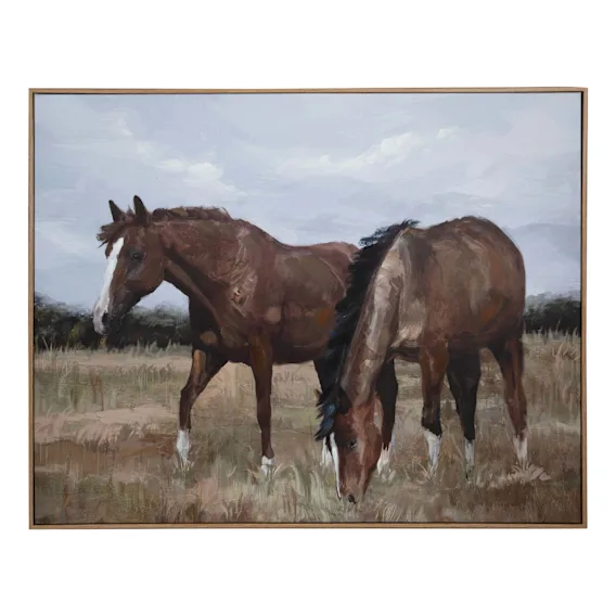 Chestnut Box Framed Canvas in 100 x 80cm