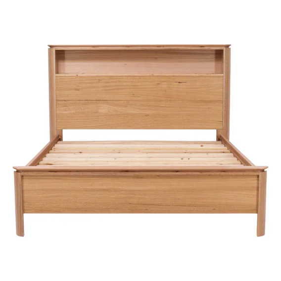 Charles Queen Bed in Australian Messmate