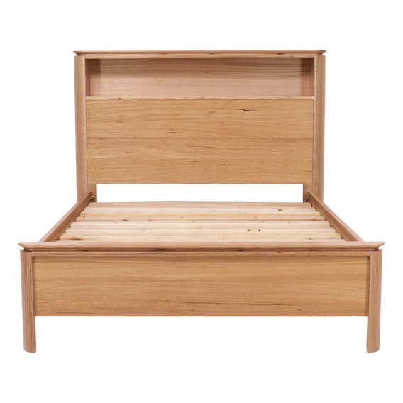 Charles Double Bed Frame in Australian Messmate