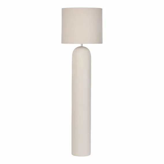 Cirella Floor Lamp 42.5x150cm in White