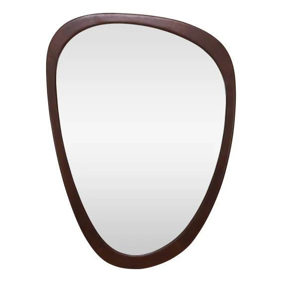 Clara Mirror 75x100cm in Walnut