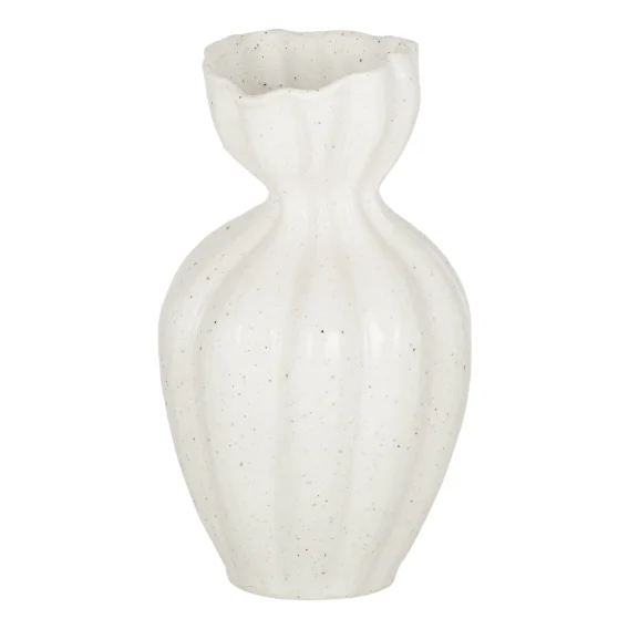 Clara Vase 17.3x29.7cm in Ivory
