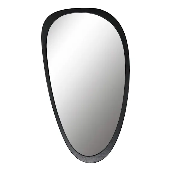 Clara Oversized Mirror 100x180cm in Matte Black