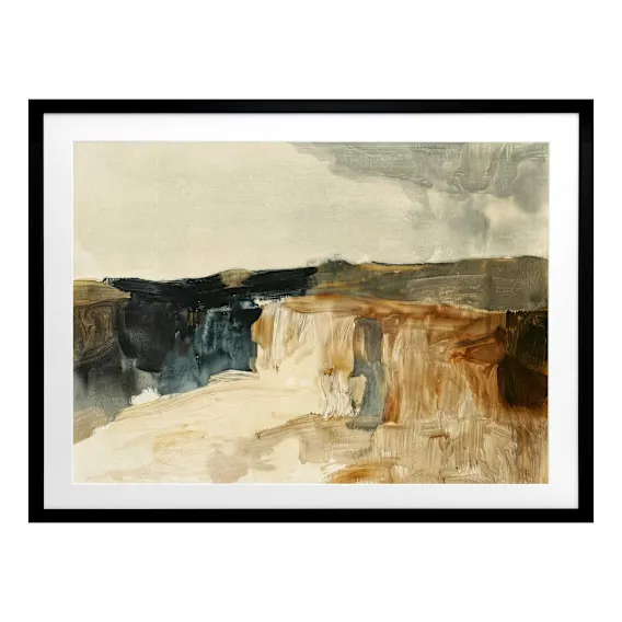 Cliffside Framed Print in 84 x 68cm