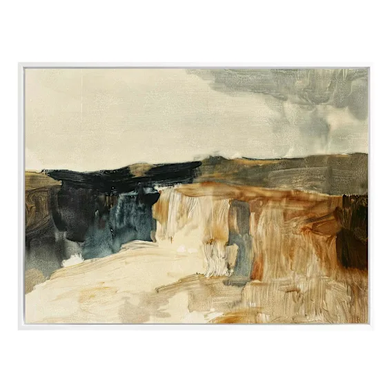 Cliffside Box Framed Canvas in 123 x 93cm