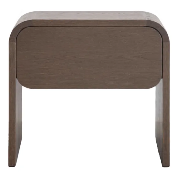 Cloe Bedside Table in Oak Chocolate