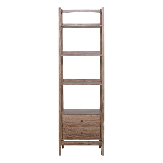 Colby Small Shelf Unit 55cm in Mangowood Clear Lacquer