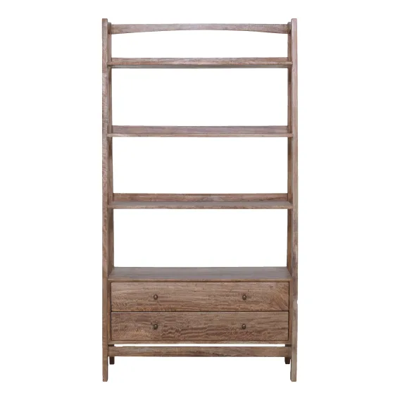 Colby Large Shelf Unit 96cm in Mangowood Clear Lacquer
