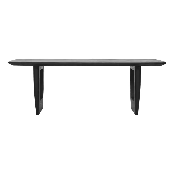 Cortez Dining Table 220cm in Sandblast Black