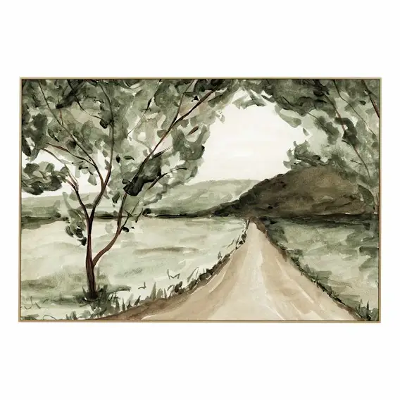 Country Escape Box Framed Canvas in 137 x 92cm