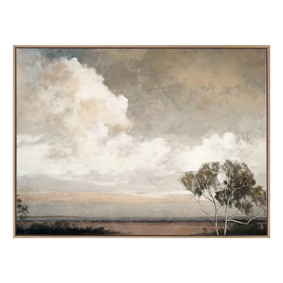 Countryside Box Framed Canvas in 103 x 78cm