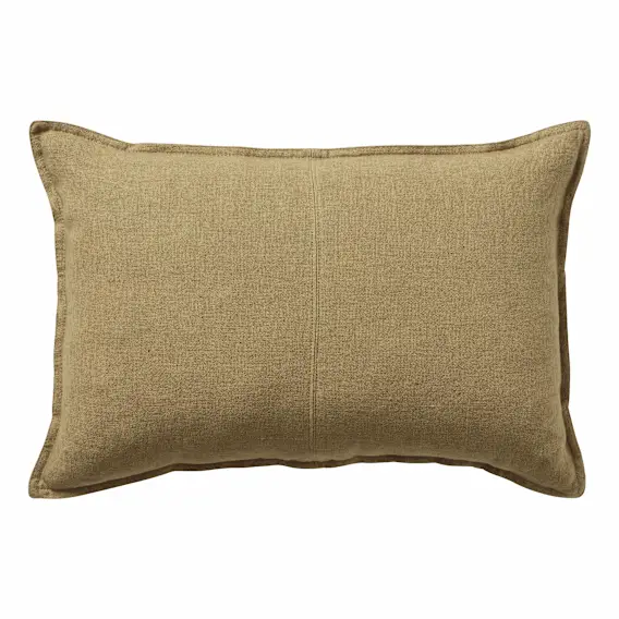 Como Poly Fill Cushion 60x40cm in Clay