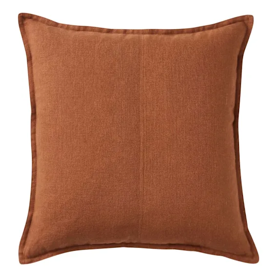 Como Poly Fill Cushion 60x60cm in Tobacco
