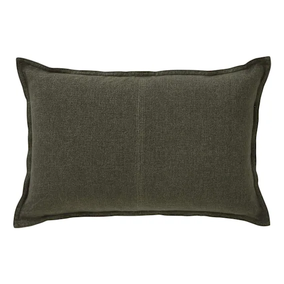 Como Poly Fill Cushion 60x40cm in Khaki