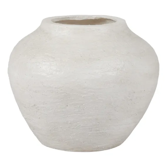 Cree Vase Large 28x28cm in White