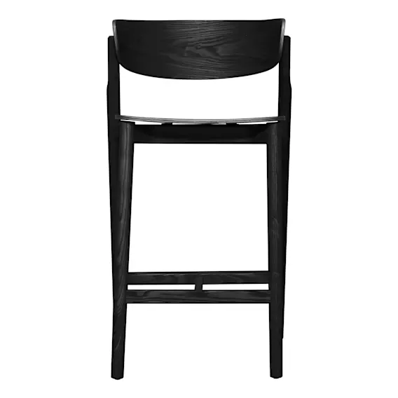 Crosby Bar Chair in Ash Black