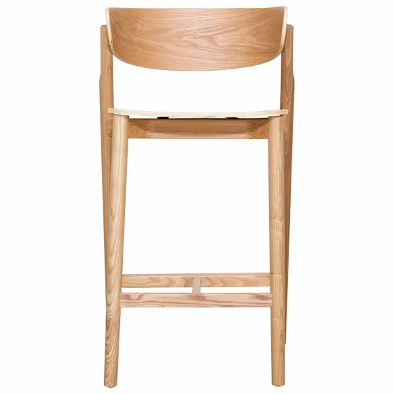 Crosby Bar Chair in Ash Natural