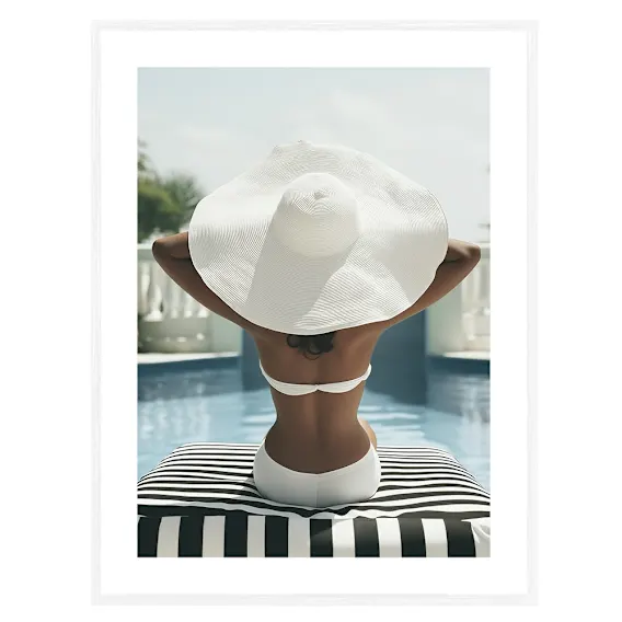 Crystal Framed Print in 61 x 84cm