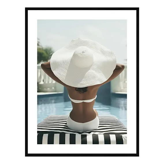 Crystal Framed Print in 61 x 84cm