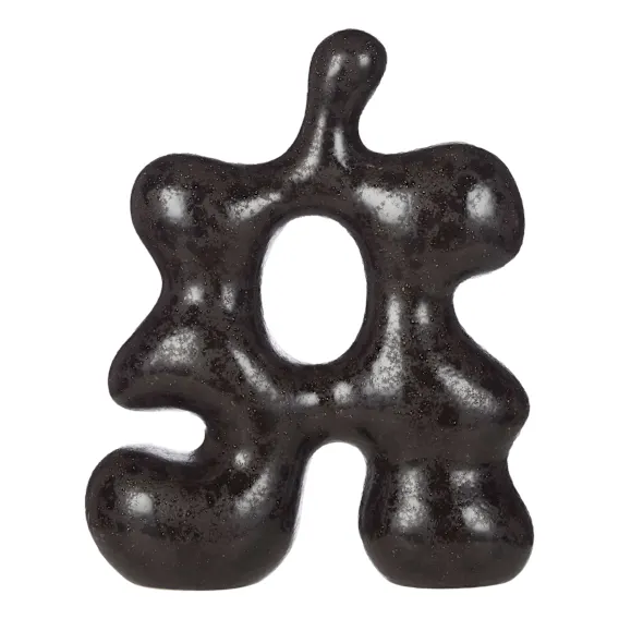 Cyril Sculpture 29x35cm in Black