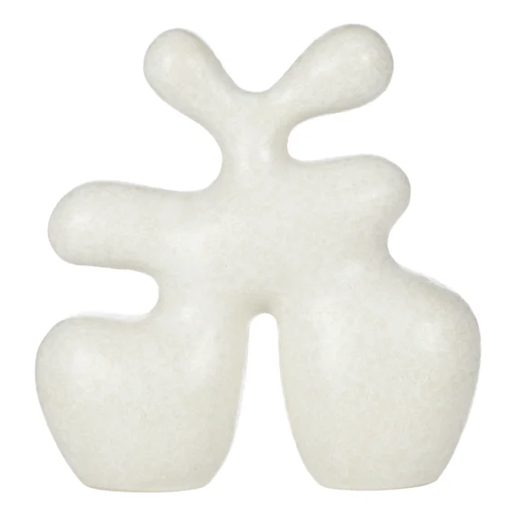 Cyril Sculpture 27x27cm in White