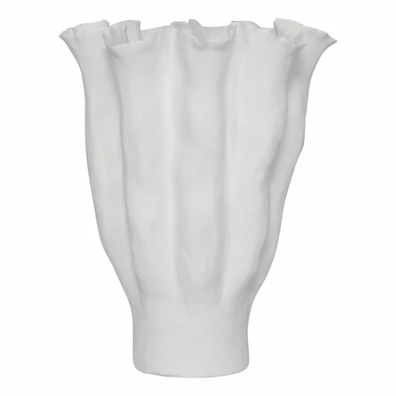 Dahlia Vase Large 33x42cm in White