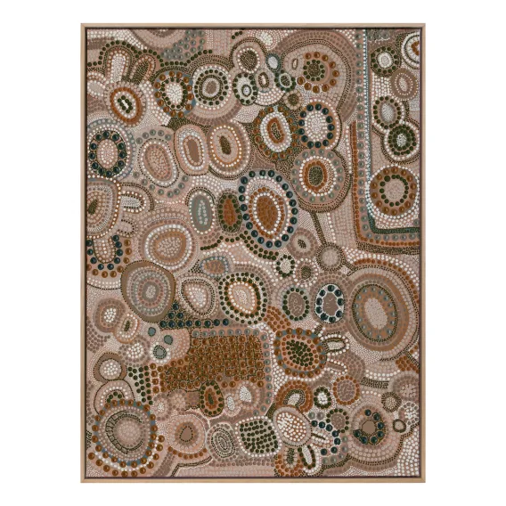 Dharrang Portrait Box Framed Canvas in 123 x 163cm