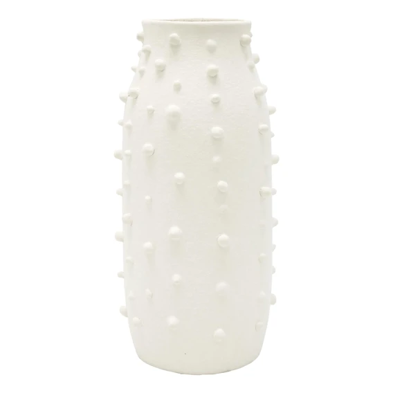 Dotti Vase Small 22x43cm in White